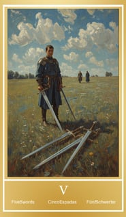 Fünf der Schwerter