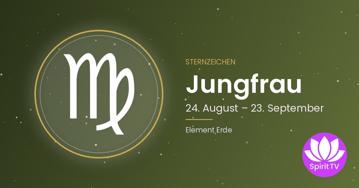 Symbol des Sternzeichens Jungfrau